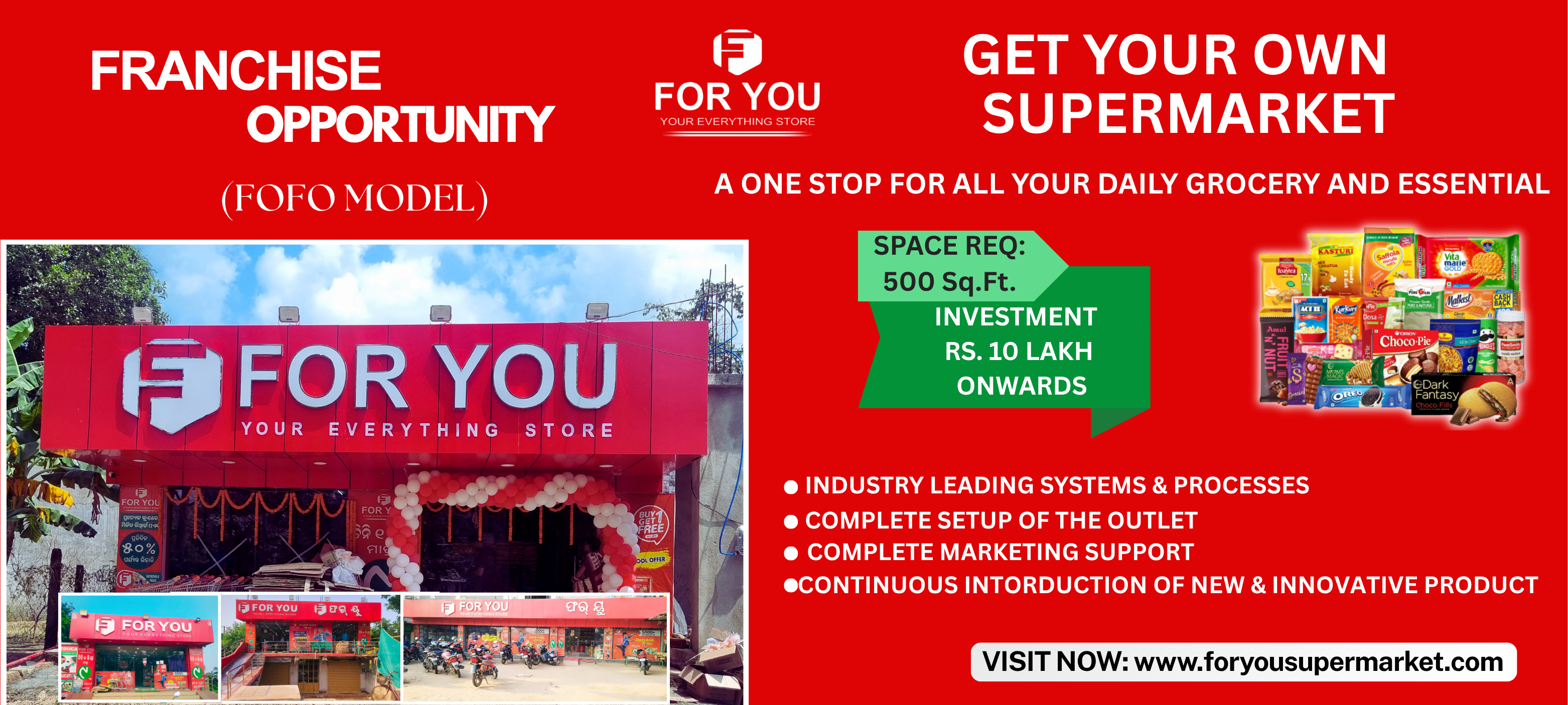 For You Supermarket franchise